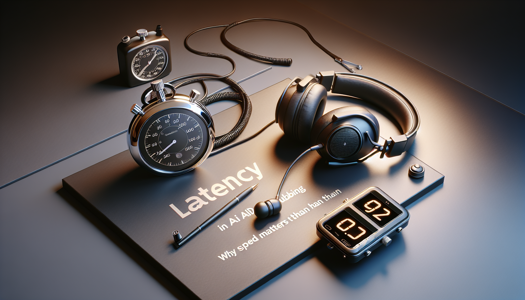 Latency in AI Dubbing: Why Speed Matters More Than Ever Latency in AI Dubbing: Why Speed Matters More Than Ever