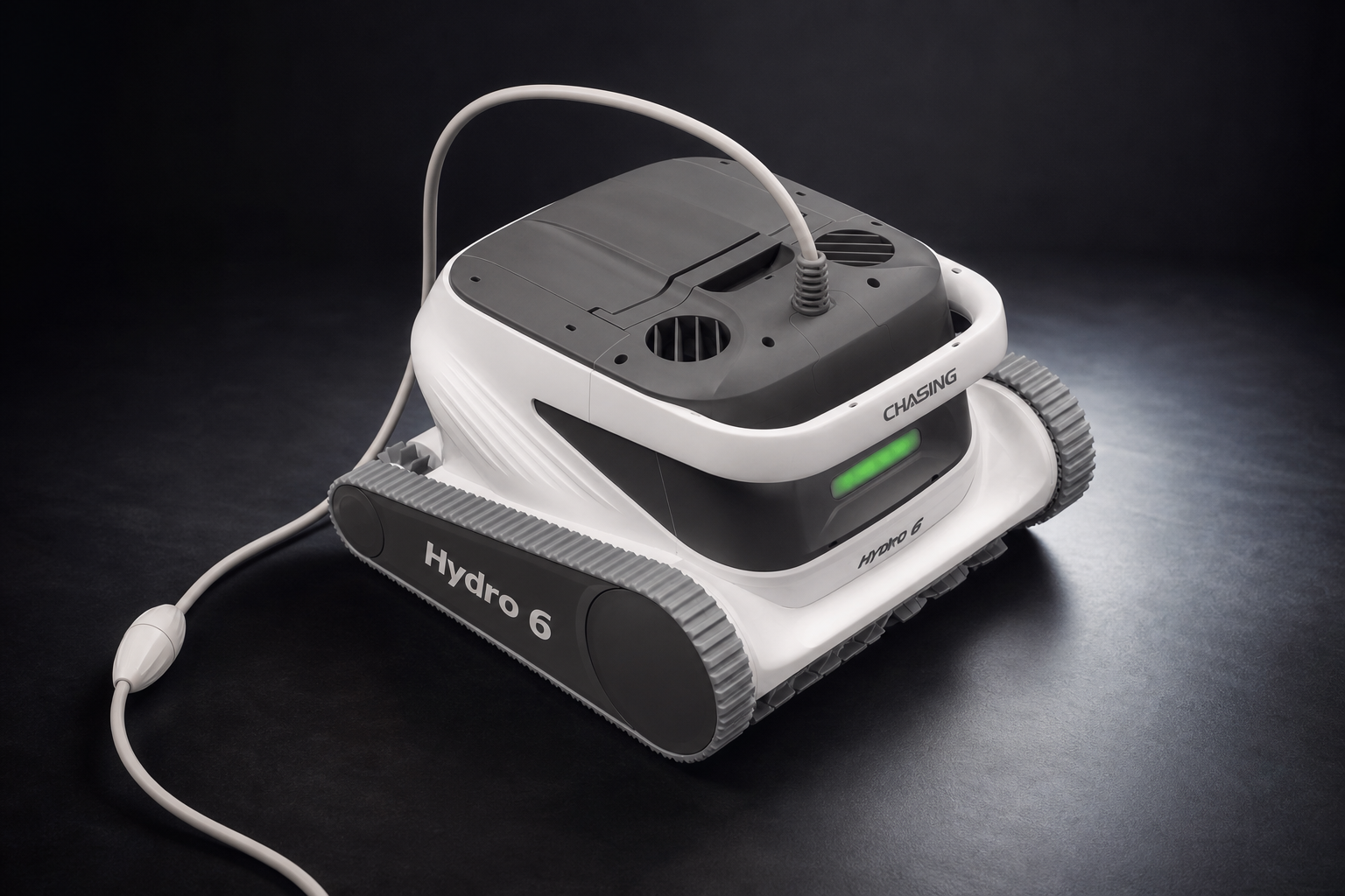 Chasing HYDRO 6 kablolu havuz temizleme robotu üst-yan açıdan