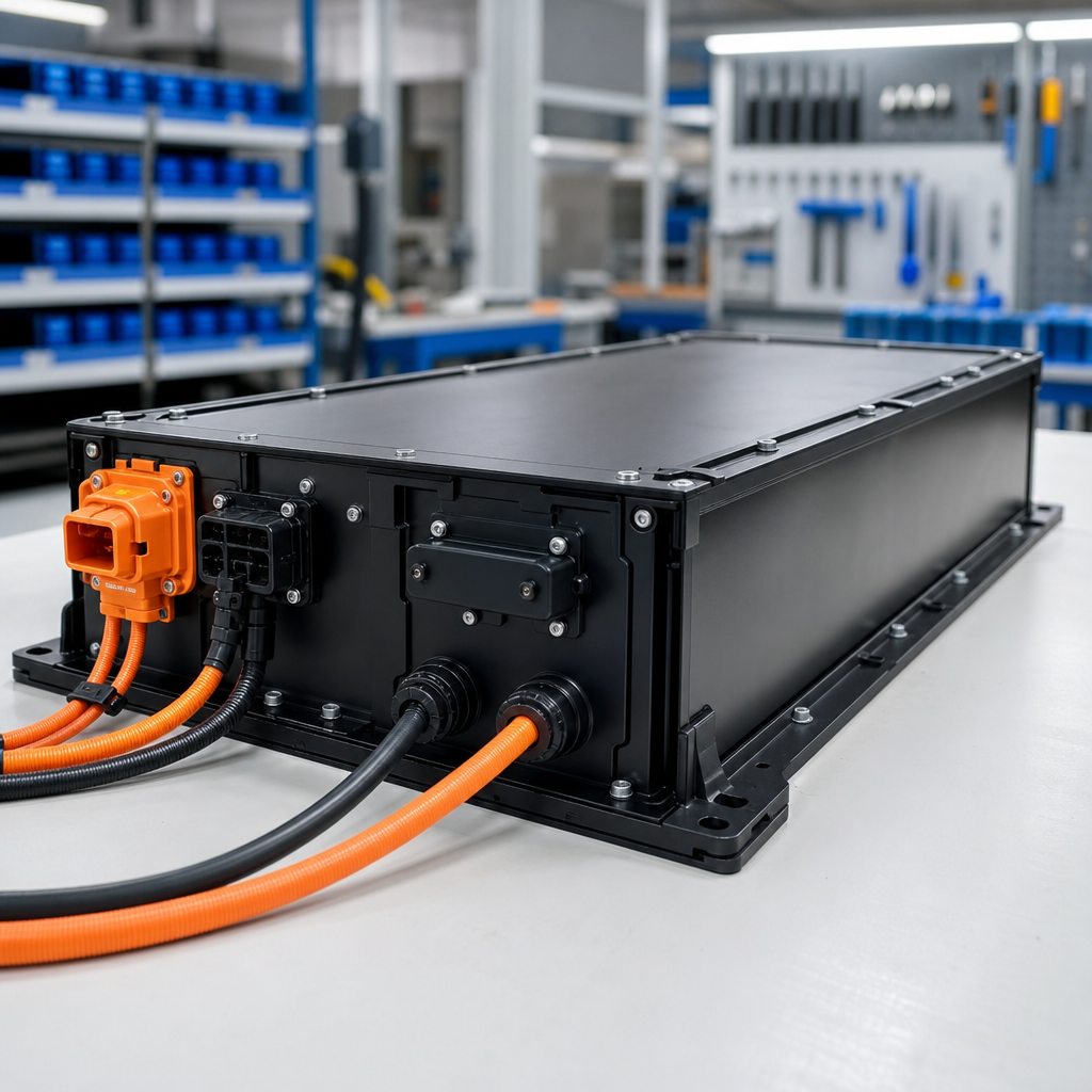 Mini elektrikli araç için üretilmiş dikdörtgen LiFePO4 batarya paketi