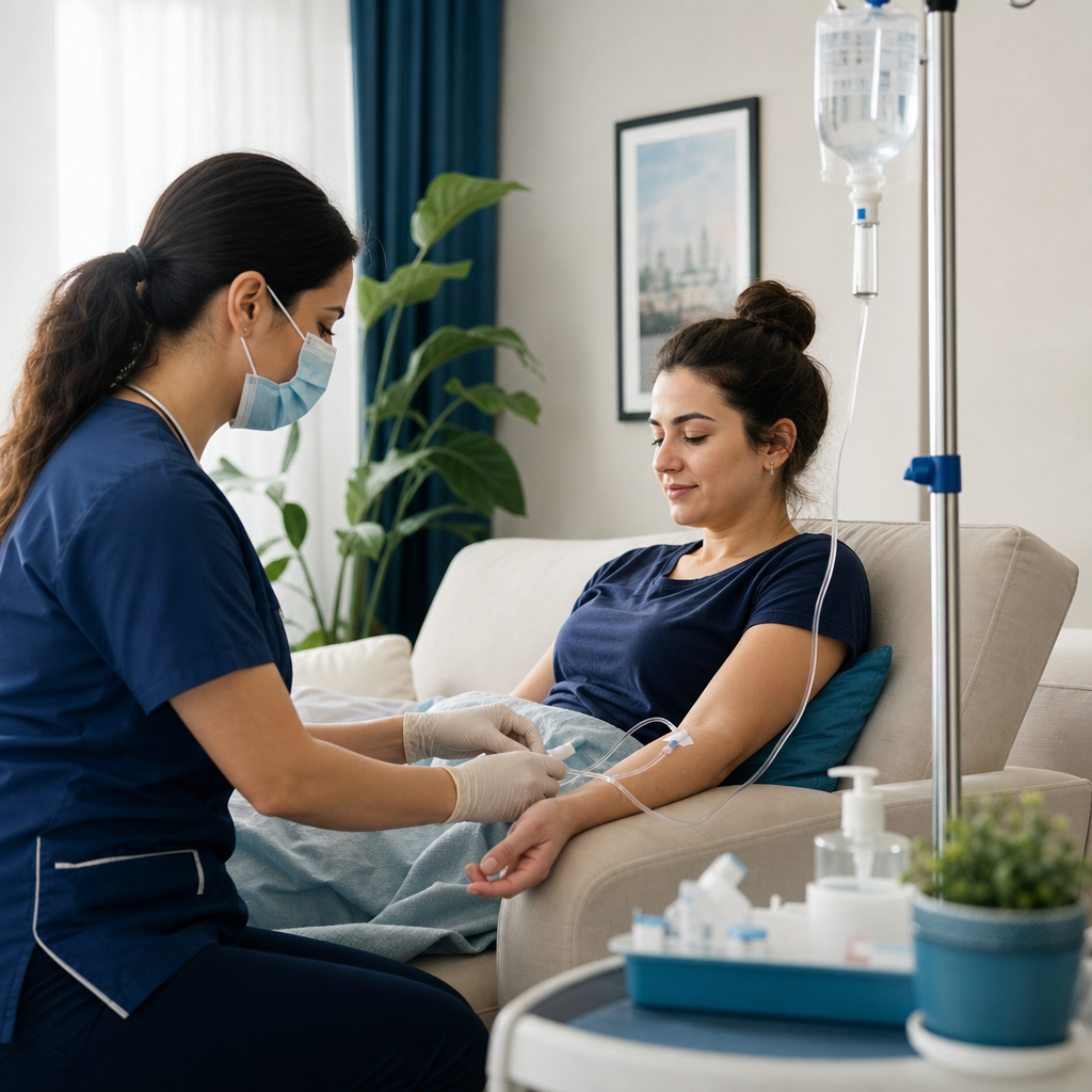 In-Home IV Therapy Service: Safe and Hygienic IV Treatment