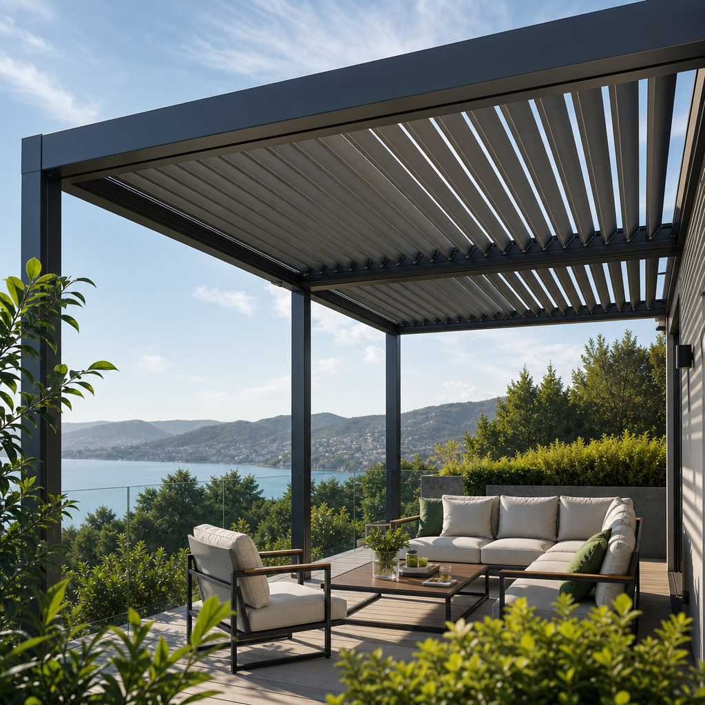 Bioklimatik Pergola Nedir? Çalışma Mantığı
