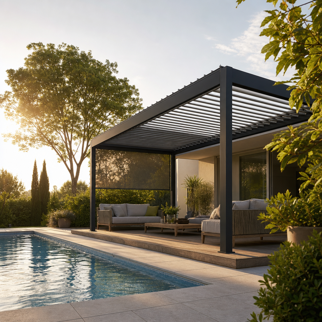 Bioklimatik Pergola Nedir? Çalışma Mantığı ve Kullanımı