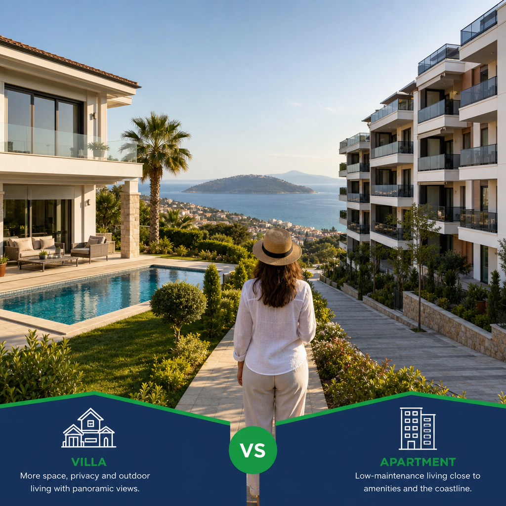 Villa vs Apartment in Kusadasi: Which to Buy